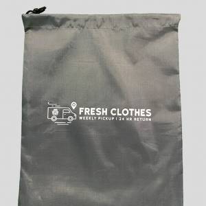 front view of an empty Fresh Clothes shoe bag